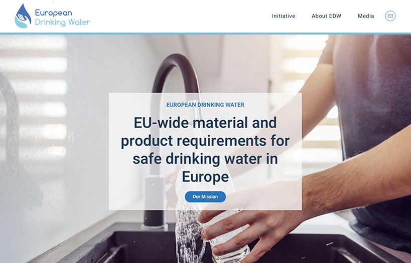 Abbildung: Website European Drinking Water
